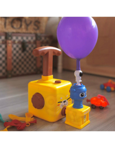 WOOPIE Wyrzutnia Balonów Latające Autka
