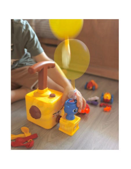 WOOPIE Wyrzutnia Balonów Latające Autka