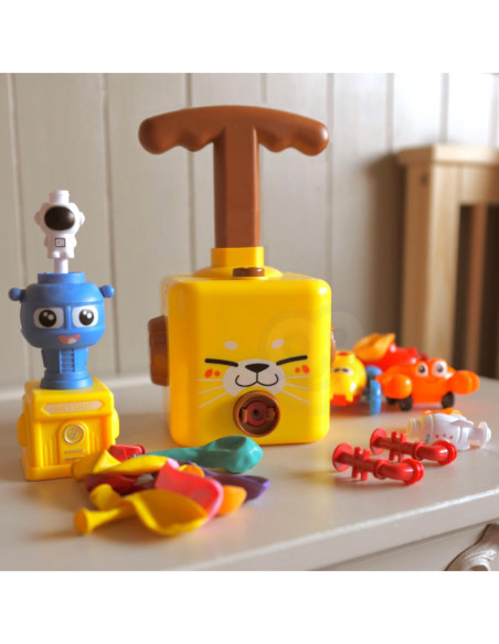 WOOPIE Wyrzutnia Balonów Latające Autka