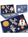 TOOKY TOY Układanka Magnetyczna Kosmos Puzzle