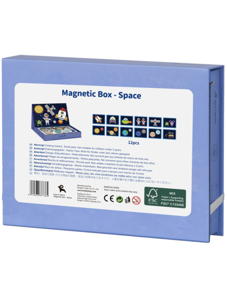 TOOKY TOY Układanka Magnetyczna Kosmos Puzzle