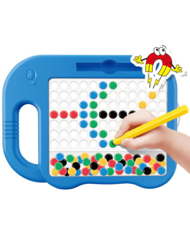 WOOPIE Tablica Magnetyczna dla Dzieci Montessori MagPad Słonik- Zestaw 12 Szt.