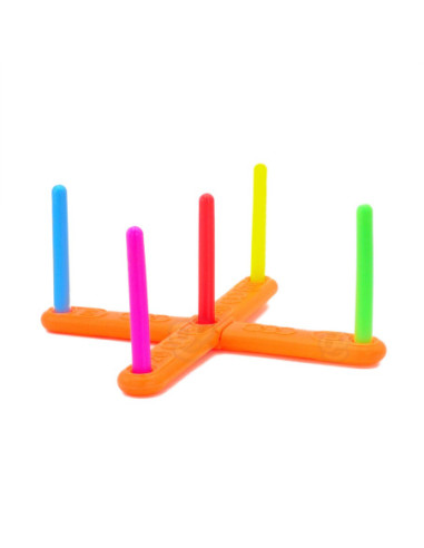 WOOPIE Zestaw Gry Zręcznościowe Rzucanie Krążków Serso Woreczkiem Klasy