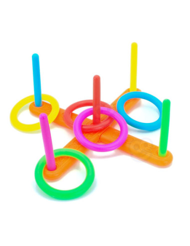 WOOPIE Zestaw Gry Zręcznościowe Rzucanie Krążków Serso Woreczkiem Klasy