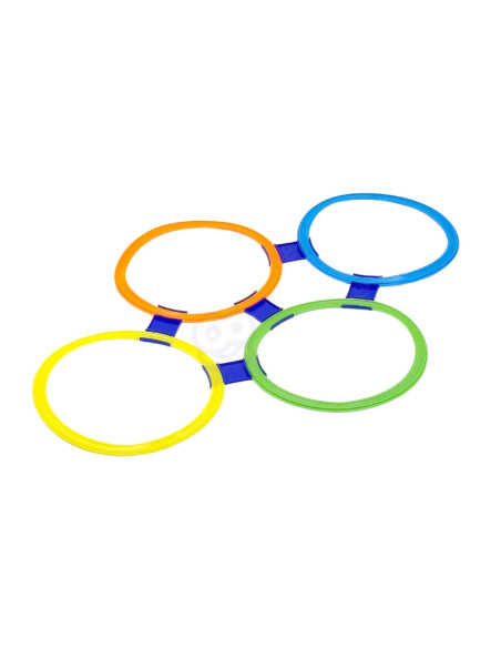 WOOPIE Zestaw Gry Zręcznościowe Rzucanie Krążków Serso Woreczkiem Klasy