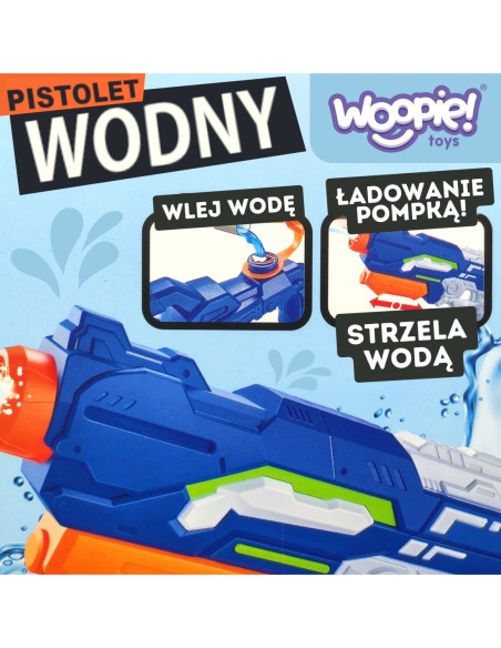 WOOPIE Pistolet na Wodę Ciśnienie Powietrza