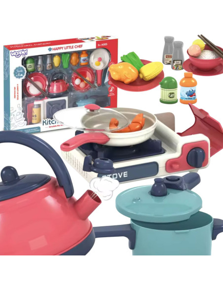 WOOPIE Zestaw Kuchenny dla dzieci "Pomocnik Kucharza" Akcesoria