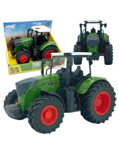 WOOPIE Traktor Ciągnik Gumowe Koła Zielony