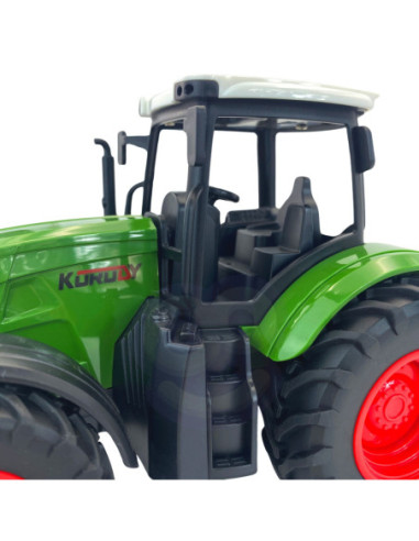 WOOPIE Traktor Ciągnik Gumowe Koła Zielony