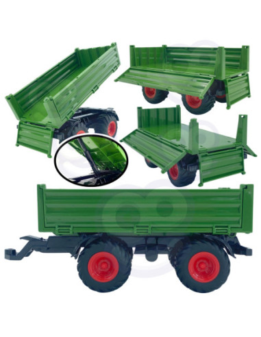 WOOPIE Zestaw Mini Farma Traktor Zwierzęta Osada Farma Rolnik Narzędzia