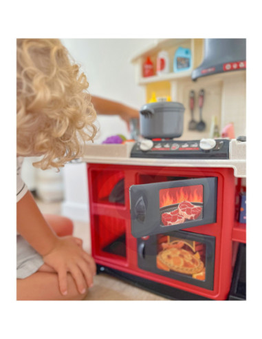 WOOPIE Interaktywna Kuchnia - Czerwona XL