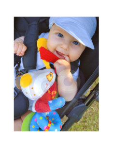 WOOPIE BABY Miękka Zawieszka na Łóżeczko Spirala Edukacyjna Piesek 2