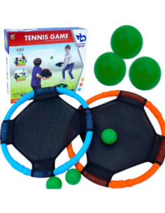 WOOPIE 2-in-1 Tennis Frisbee Arcade Game