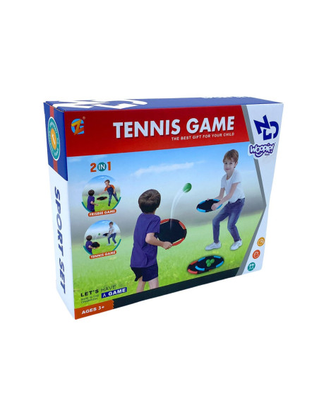 WOOPIE Gra Tenis i Frisbee 2w1