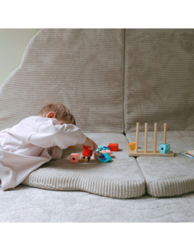 TOOKY TOY  Kreatywne Drewniane Klocki Przestrzenne 3d Krab