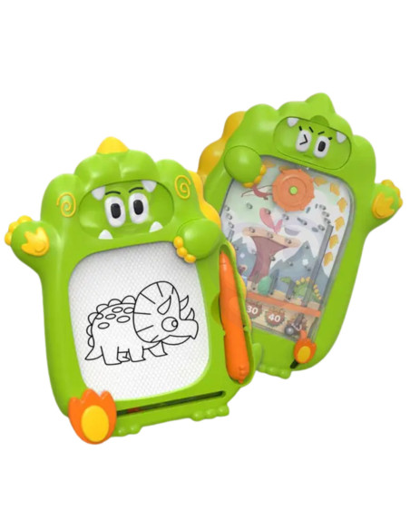 WOOPIE Znikopis Tablica Magnetyczna 2w1 Gra zręcznościowa Pinball Flipper Zielona