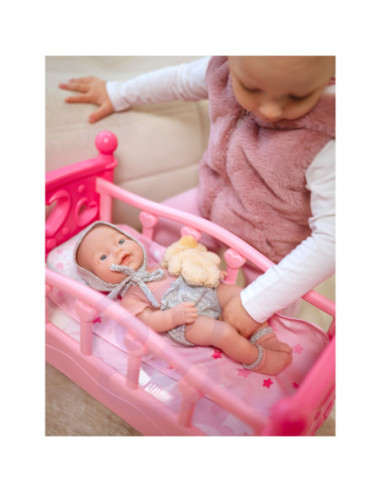 WOOPIE ROYAL Bobas w Ubranku MOJA ULUBIONA LALKA + akcesoria 36 cm.