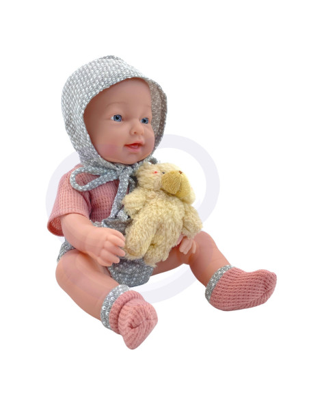 WOOPIE ROYAL Bobas w Ubranku MOJA ULUBIONA LALKA + akcesoria 36 cm.