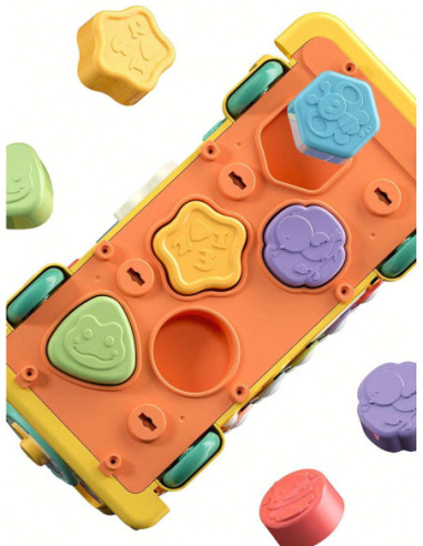 WOOPIE BABY Interaktywny Autobus Edukacyjny Młoteczek Cymbałki +18 m