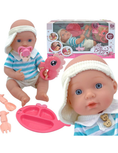 WOOPIE ROYAL Zestaw Opiekunka Lalka Bobas z Akcesoriami