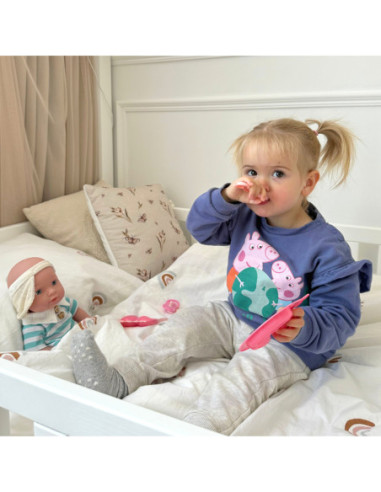 WOOPIE ROYAL Zestaw Opiekunka Lalka Bobas z Akcesoriami