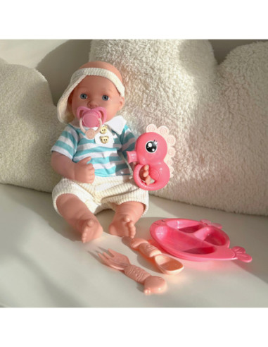 WOOPIE ROYAL Zestaw Opiekunka Lalka Bobas z Akcesoriami