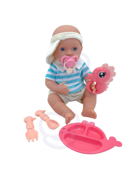 WOOPIE ROYAL Zestaw Opiekunka Lalka Bobas z Akcesoriami