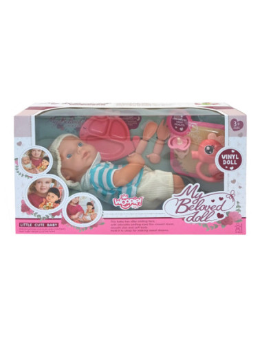 WOOPIE ROYAL Zestaw Opiekunka Lalka Bobas z Akcesoriami