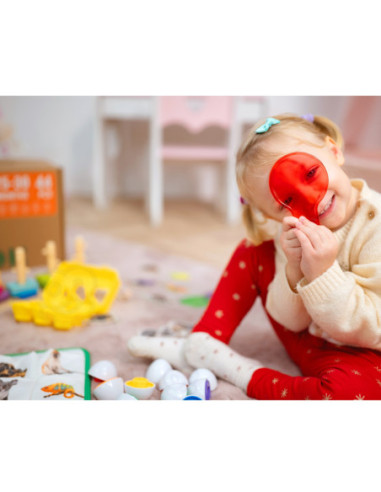 TOOKY TOY Box Pudełko XXL Montessori Edukacyjne 7w1 Sensoryczne 25-30 Mies.