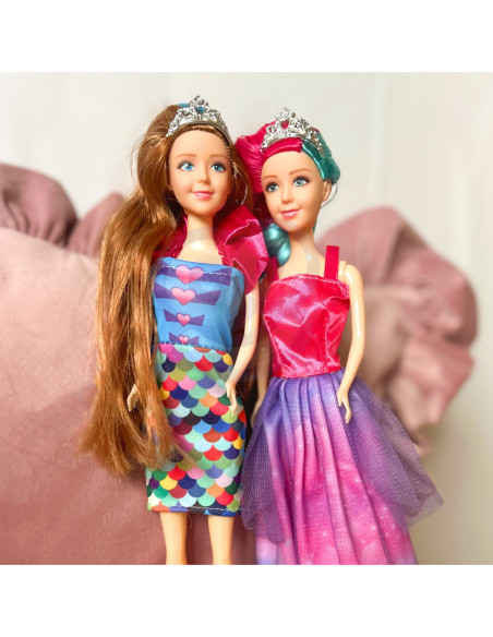 WOOPIE ROYAL Zestaw 4 Magicznych Księżniczek - Box Lalek 4w1 z Akcesoriami