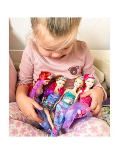 WOOPIE ROYAL Zestaw 4 Magicznych Księżniczek - Box Lalek 4w1 z Akcesoriami