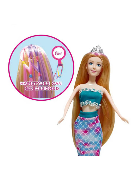 WOOPIE ROYAL Zestaw 4 Magicznych Księżniczek - Box Lalek 4w1 z Akcesoriami