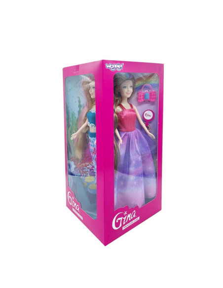 WOOPIE ROYAL Zestaw 4 Magicznych Księżniczek - Box Lalek 4w1 z Akcesoriami