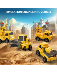 WOOPIE Laweta Drogowa zestaw 5 Aut - Pomoc Drogowa 2