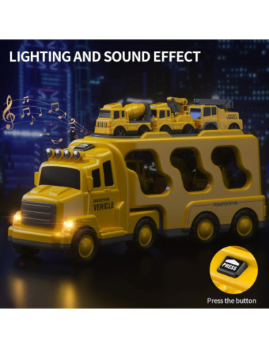 WOOPIE Laweta Drogowa zestaw 5 Aut - Pomoc Drogowa