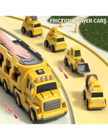 WOOPIE Laweta Drogowa zestaw 5 Aut - Pomoc Drogowa