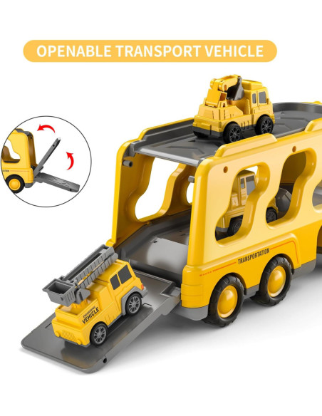 WOOPIE Laweta Drogowa zestaw 5 Aut - Pomoc Drogowa