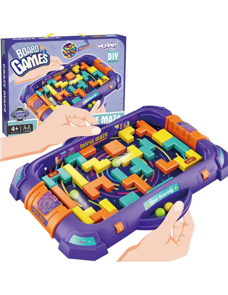 WOOPIE Gra Zręcznościowa Flipper "CRAZE MAZE"