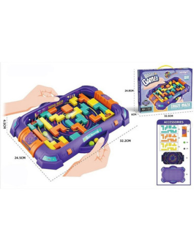 WOOPIE Gra Zręcznościowa Flipper "CRAZE MAZE"