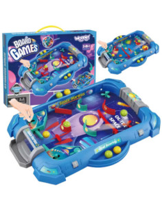 WOOPIE Gra Zręcznościowa Flipper " Kosmiczna Rozgrywka" 2w1