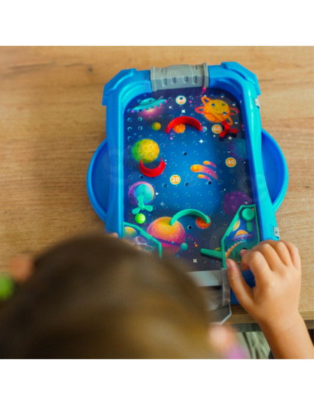 WOOPIE Gra Zręcznościowa Flipper " Kosmiczna Rozgrywka" 2w1