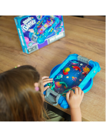 WOOPIE Gra Zręcznościowa Flipper " Kosmiczna Rozgrywka" 2w1