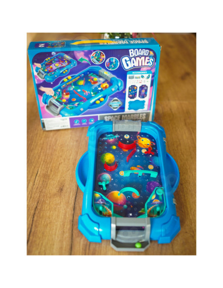 WOOPIE Gra Zręcznościowa Flipper " Kosmiczna Rozgrywka" 2w1