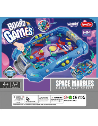 WOOPIE Gra Zręcznościowa Flipper " Kosmiczna Rozgrywka" 2w1