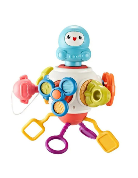 WOOPIE BABY Kostka Sześciościan Montessori Sensoryczna 8w1