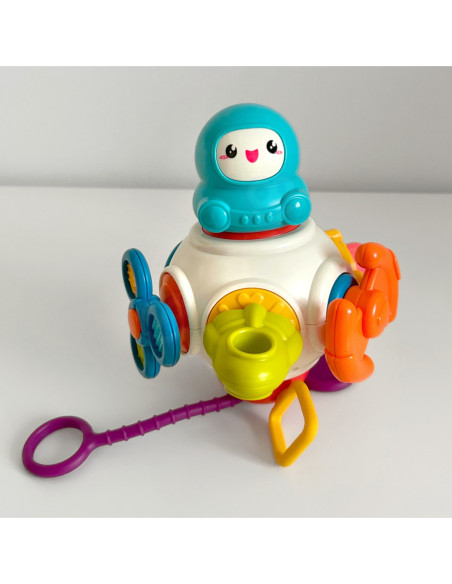 WOOPIE BABY Kostka Sześciościan Montessori Sensoryczna 8w1