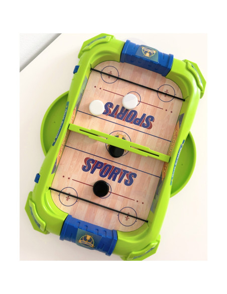 WOOPIE Gra Zręcznościowa 2w1 Mini Hokej Wyścigi