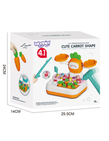  Złów Rybę 4w1 Pomarańczowy