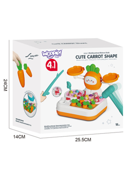  Złów Rybę 4w1 Pomarańczowy