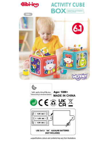 WOOPIE Gra Zręcznościowa Wbijanka Kreta Sznurek Ośmiornica Zielony 2w1